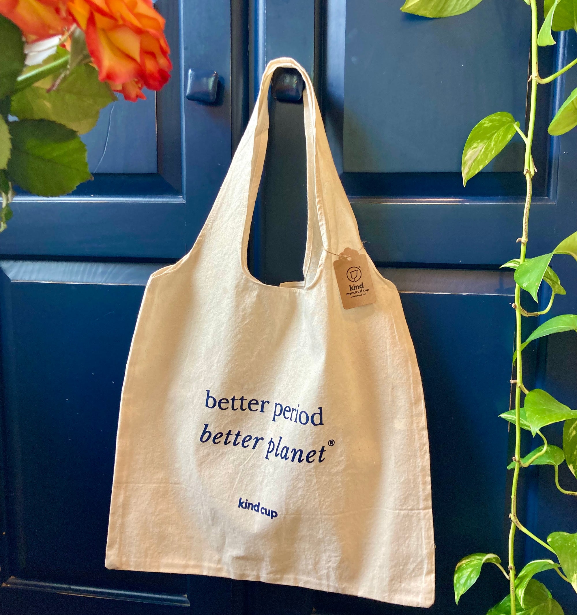 “Better period better planet” Kind Cup Tote